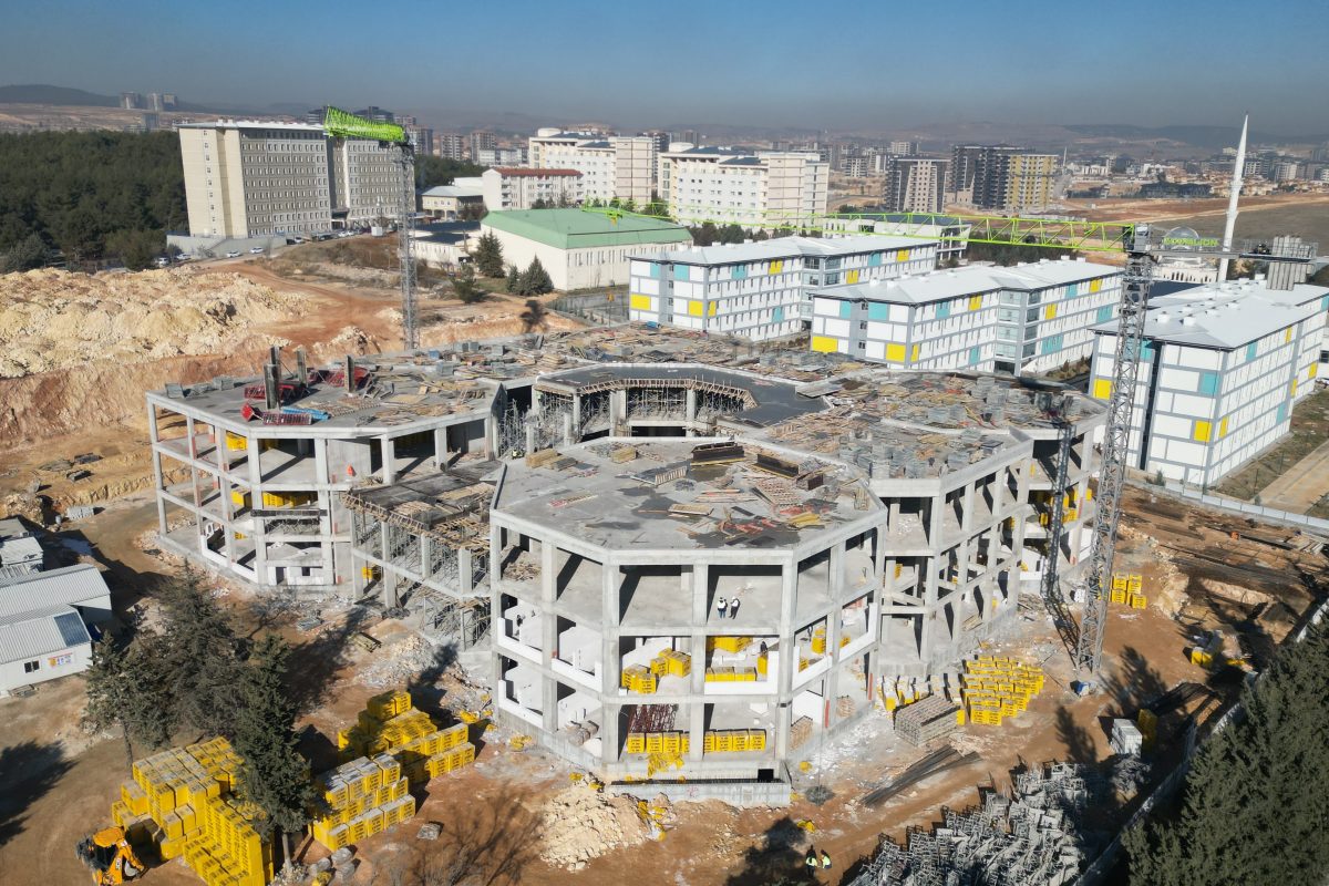 GAZİANTEP ÜNİVERSİTESİ KÜTÜPHANE İNŞAATI